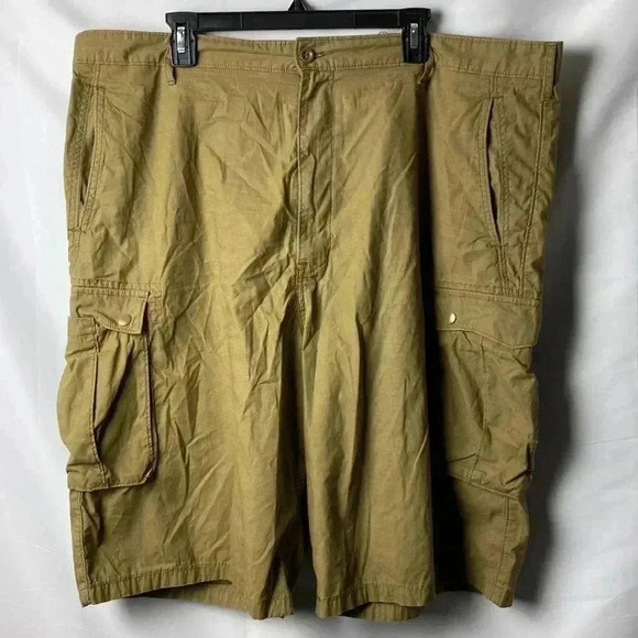 LEVI STRAUSS & CO TWO HORSE BRAND MENS SIZE 42 SHORTS GREENISH BROWN COLOR - Picture 1 of 13
